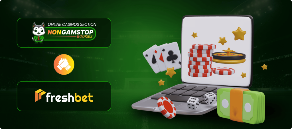 Freshbet Casino  Interface and  User Experience Banner