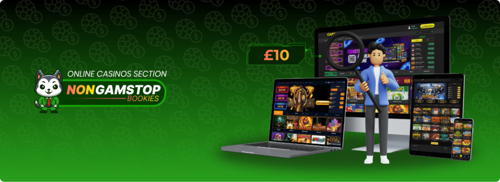 How to find the Best Free £10 No Deposit Casinos Banner